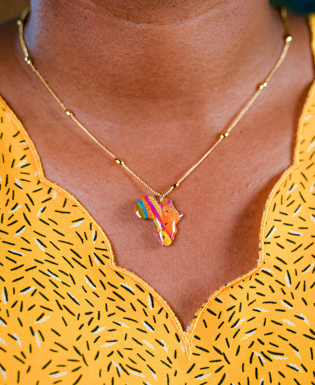 Collier Afrique Caraïbes