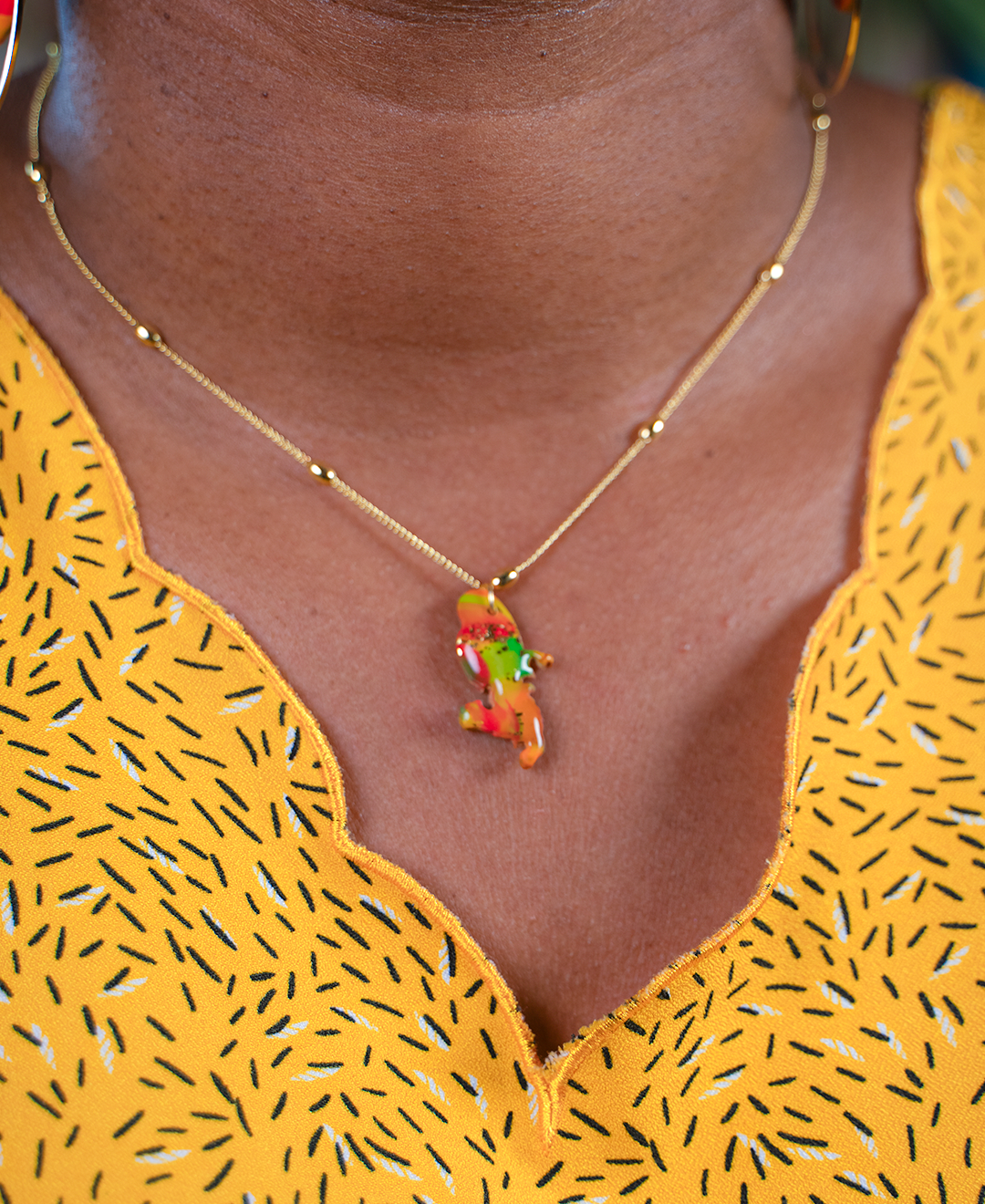 Collier Martinique Madras