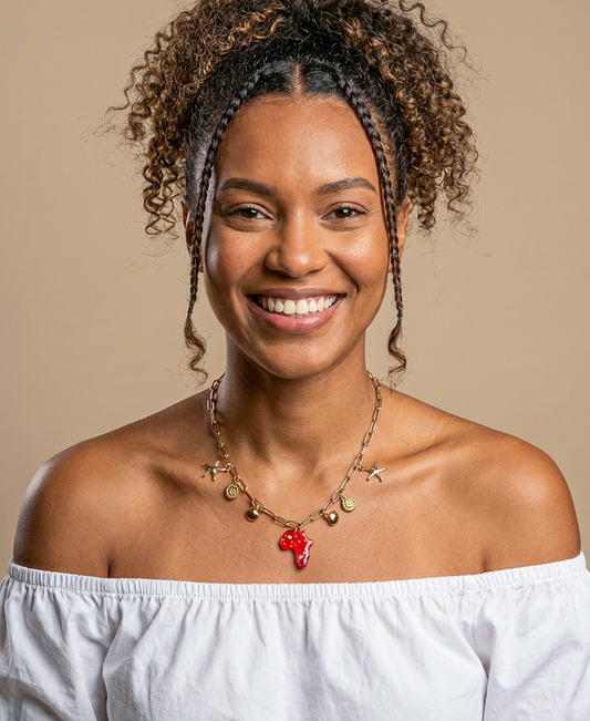 Collier Afrique Alpinia