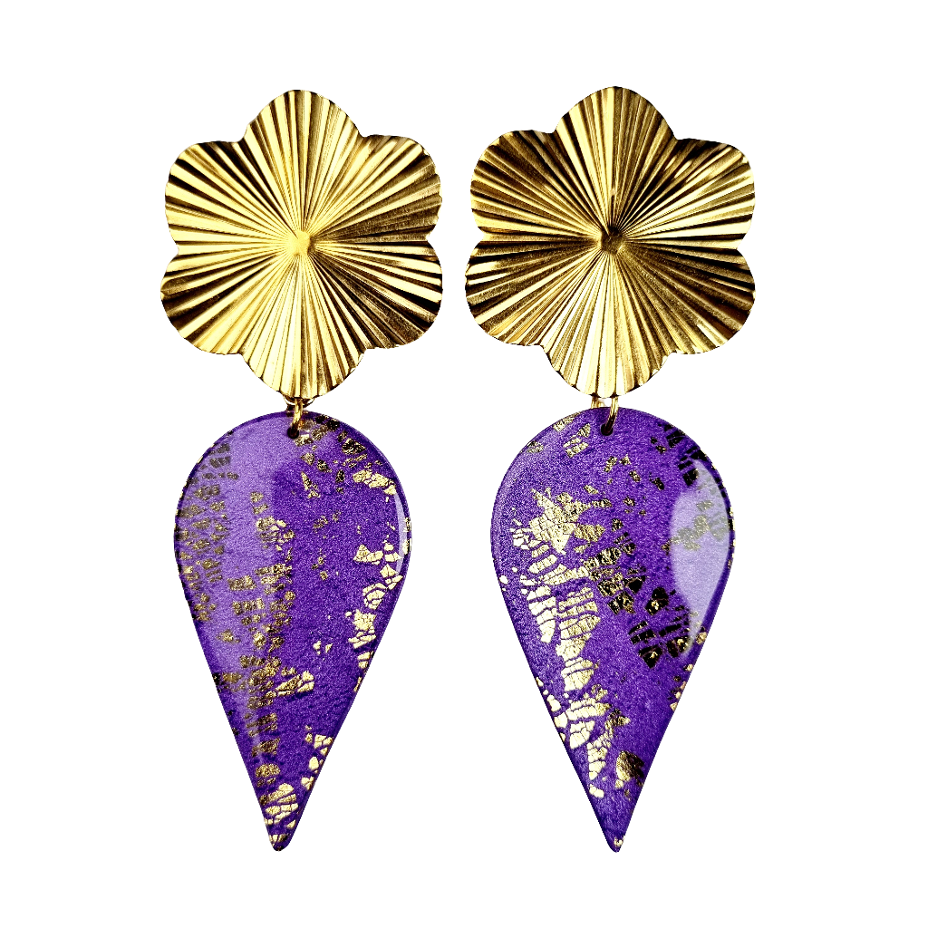 Yseult Violet Métallisé