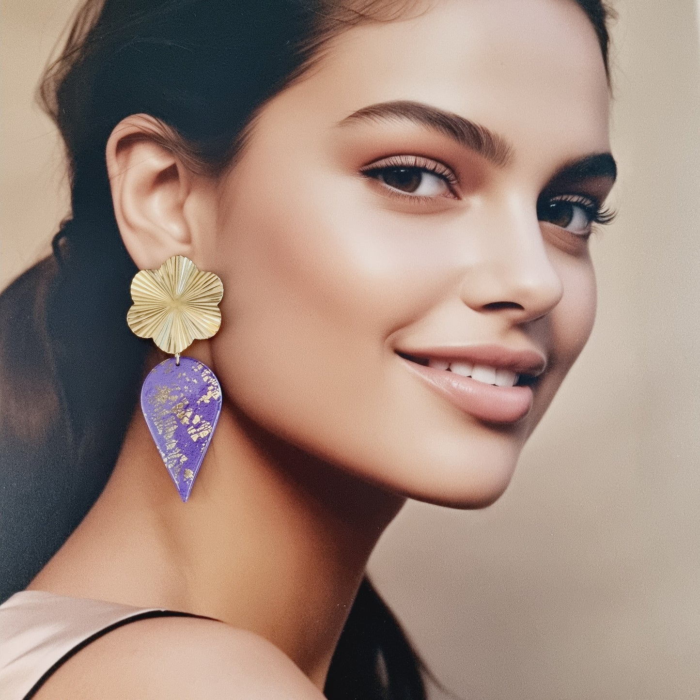 Yseult Violet Métallisé