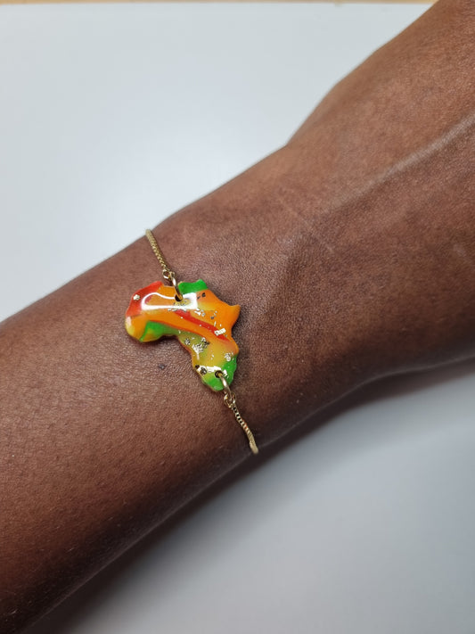 Bracelet Ajustable Afrique Madras
