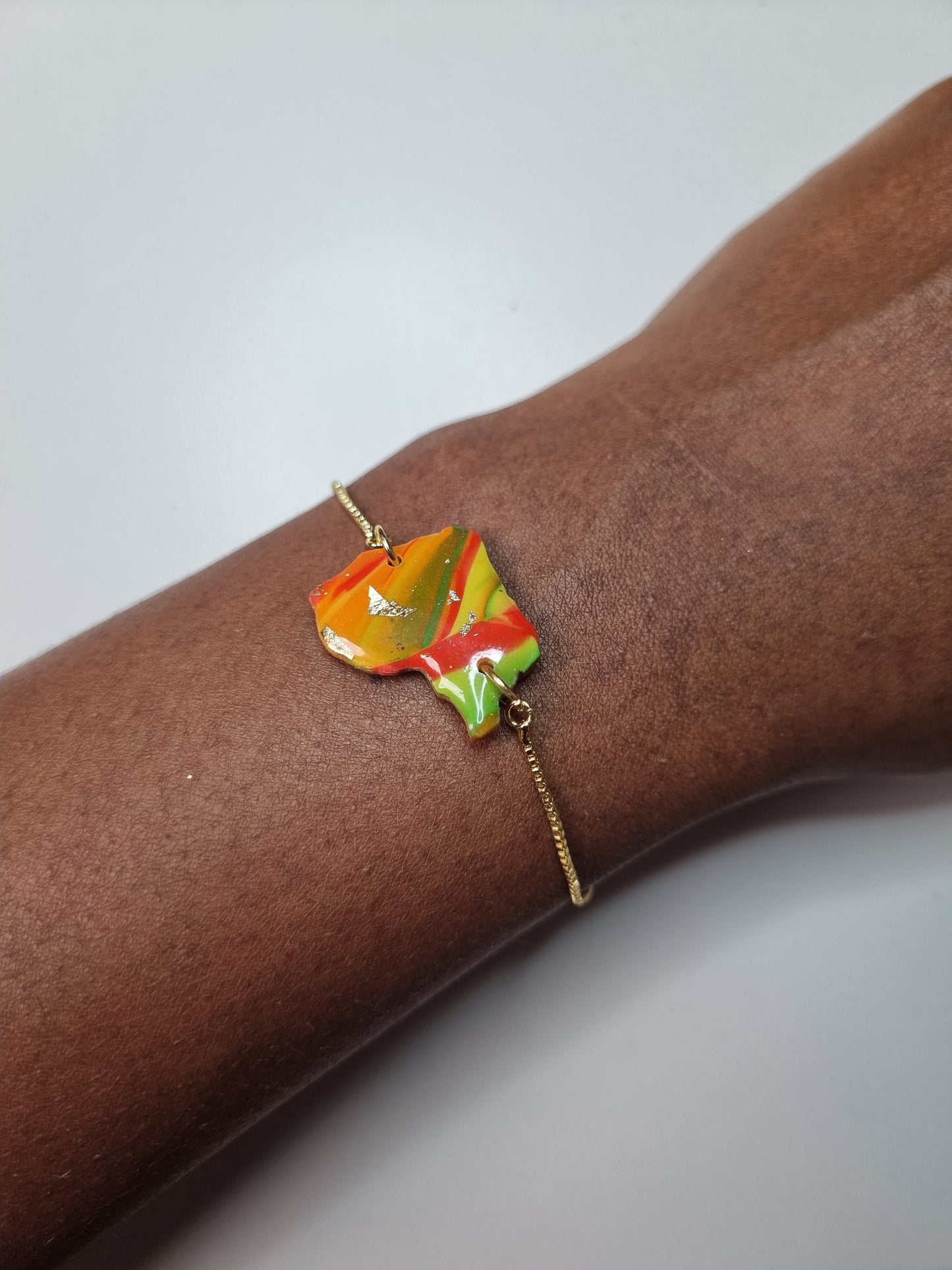 Bracelet Ajustable Guyane Madras