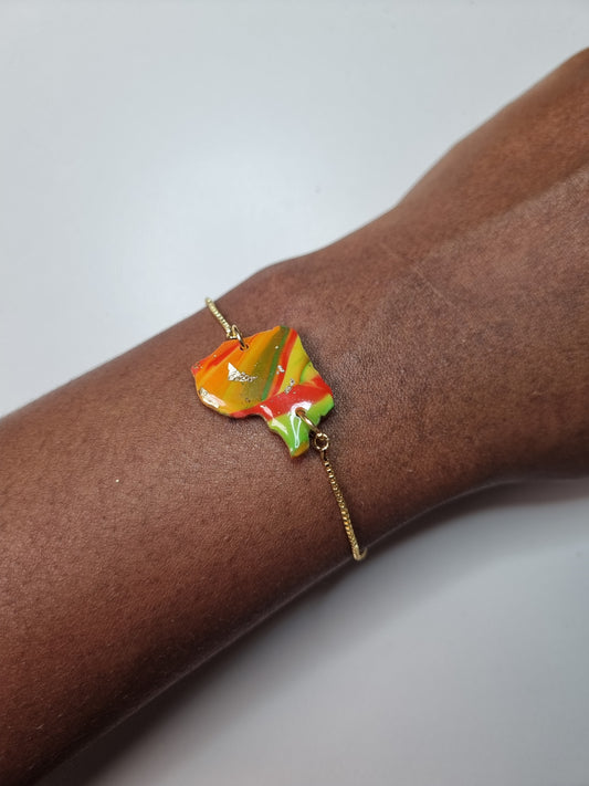 Bracelet Ajustable Guyane Madras