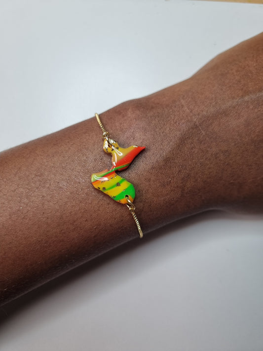Bracelet Ajustable Guadeloupe Madras