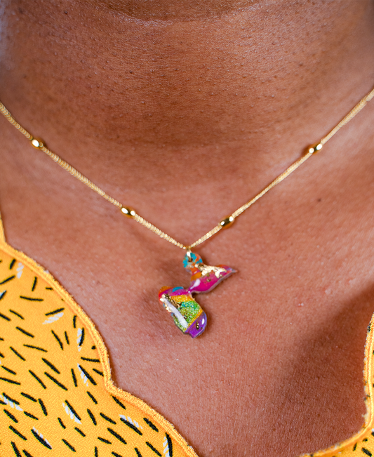 Collier Guadeloupe Caraïbes