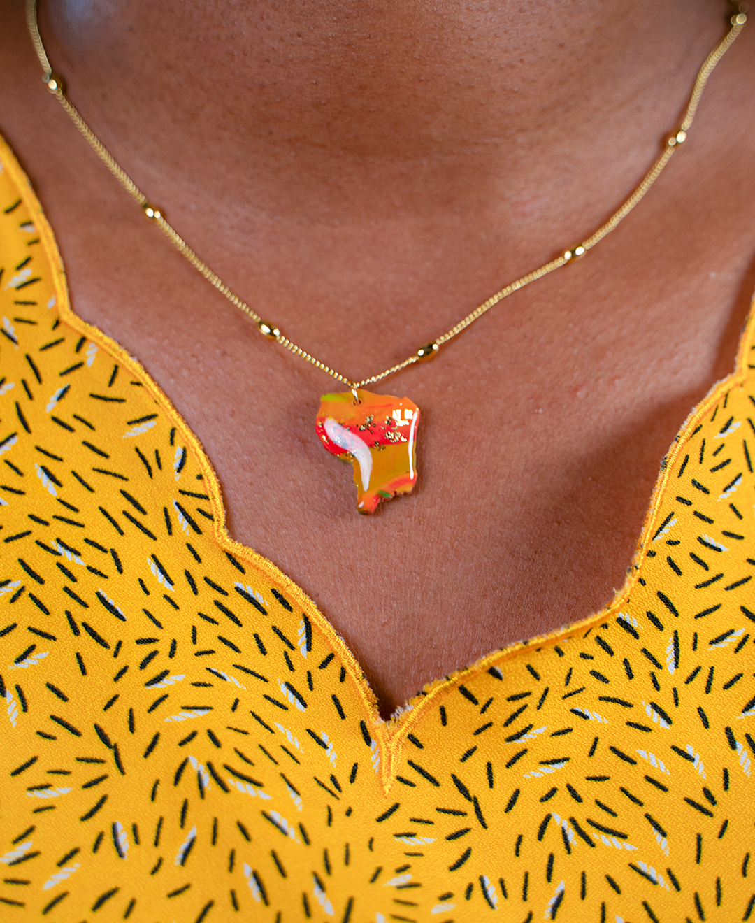 Collier Guyane Madras