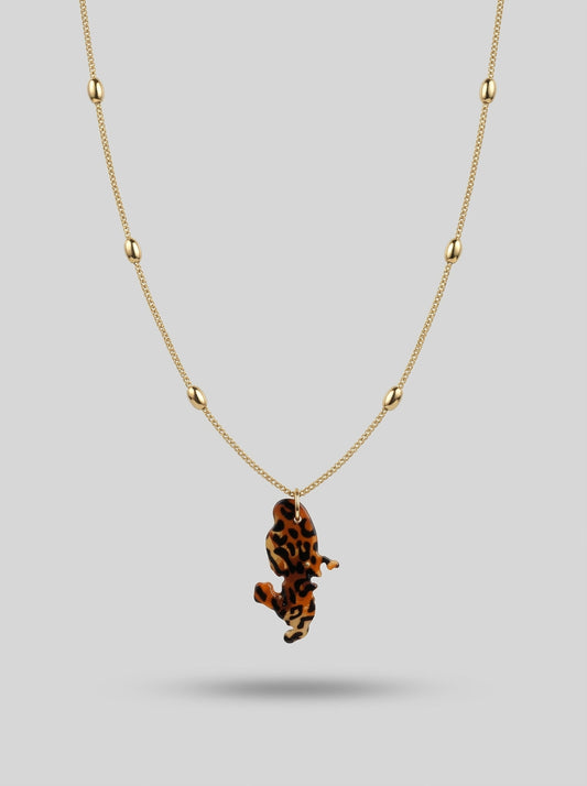 Collier Martinique Léopard