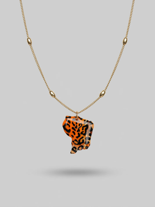 Collier Guyane Léopard