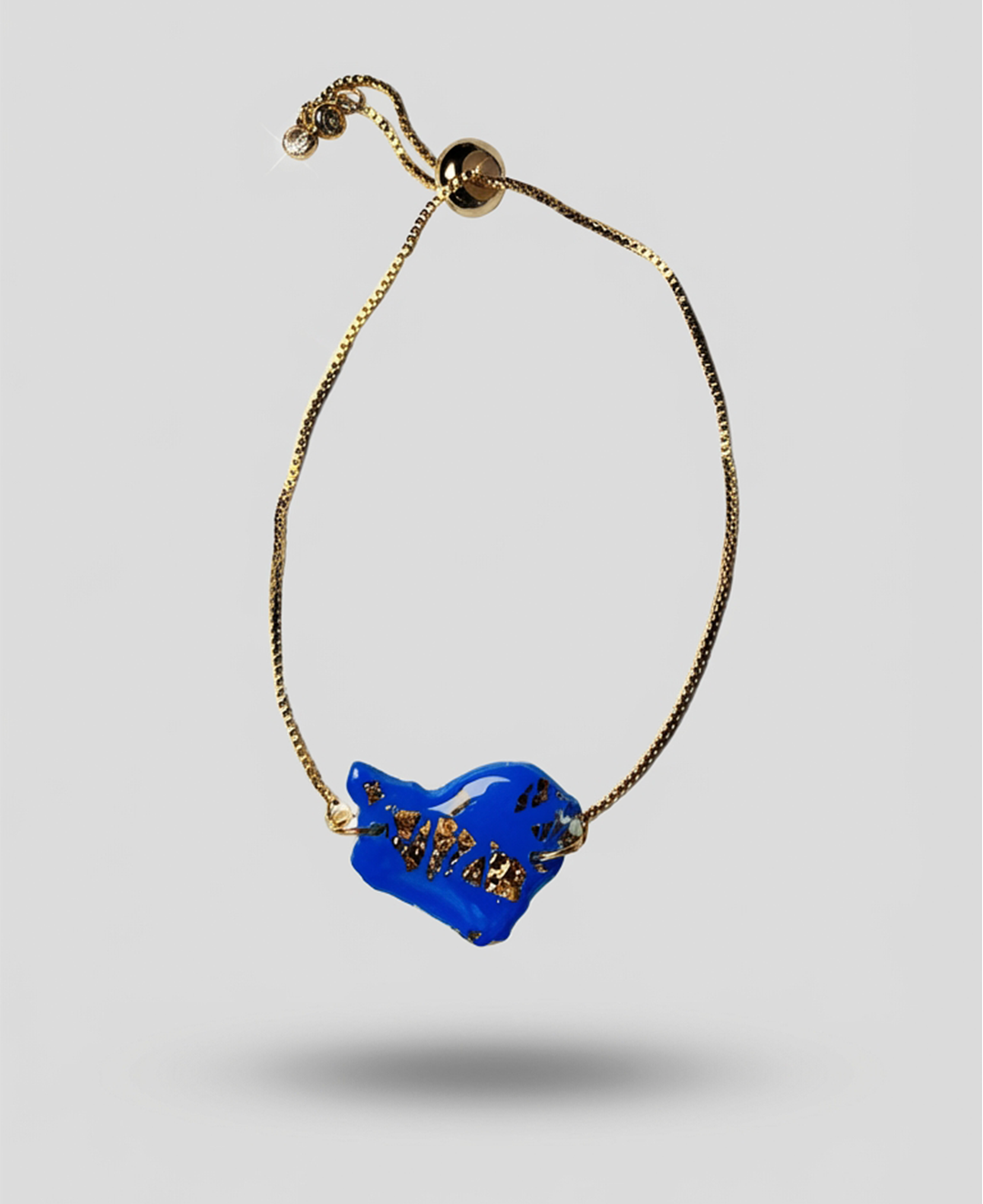 Bracelet Ajustable Guyane Bleu Roi