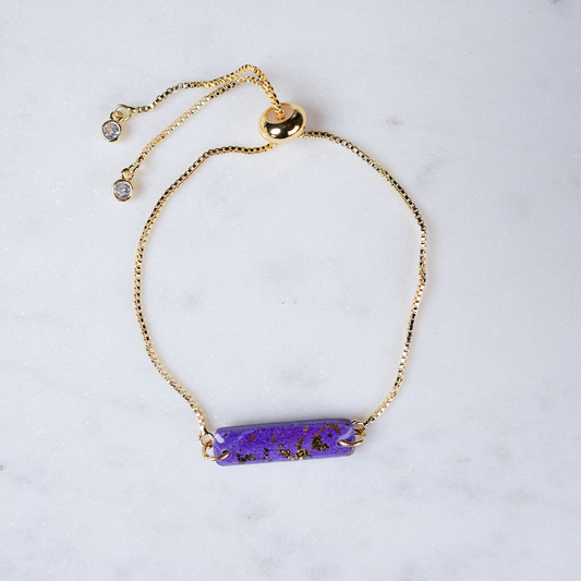 Bracelet Ajustable Loren Violet